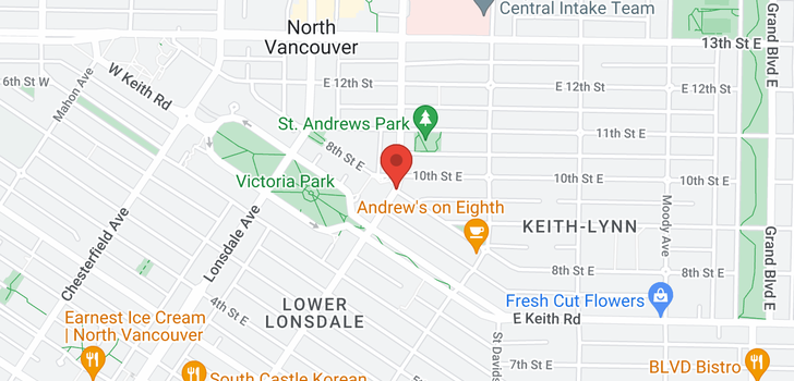 map of 112 108 8TH STREET